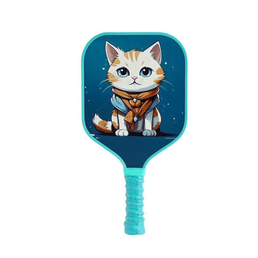 ã€RT-016】Fiberglass Pickleball Paddle Set of 2 with 4 Balls and Carry Bag - 185g Single Paddle Weight - Beginner Friendly Starter Kit with Non-Slip Cushion Grip for Adults Kids and Outdoor Family Fun