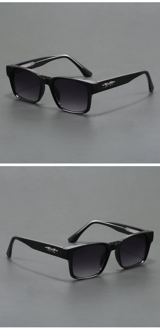 Black Trendy Oversized Lightweight Blue Light Blocking Sunglasses for Men - Anti-Fog, Photochromic, and UV Protection