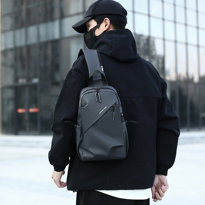 Multifunctional Crossbody Chest Bag | Stylish and Practical Shoulder Backpack for Everyday Use (Black)
