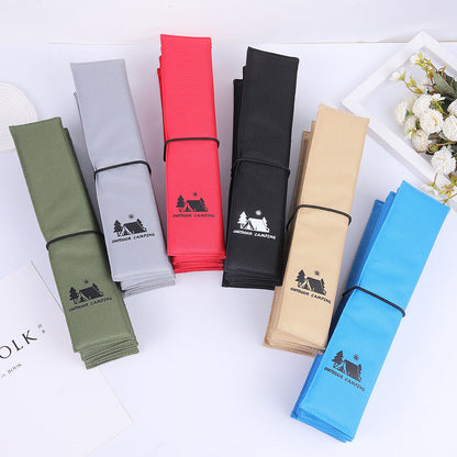 3PCS Green Portable Outdoor Folding Seat Cushion - 42cm x 32cm for Camping and Hiking