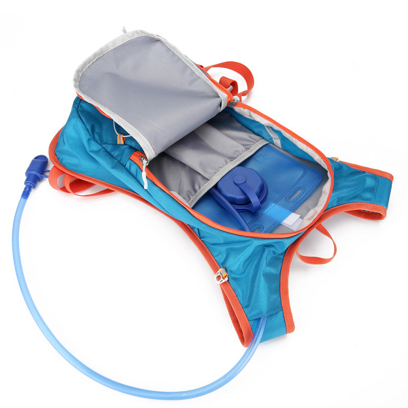 Purple Outdoor Sports Backpack for Running, Hiking, and Cycling - Lightweight and Waterproof（The product does not include a kettle）