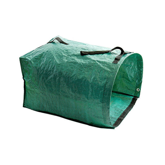 Heavy Duty Horizontal Garden Leaf Collection Bag - Large Capacity Waterproof Waste Scoop Tarp with Reinforced Handles for Lawn Debris, Grass, and Yard Cleanup