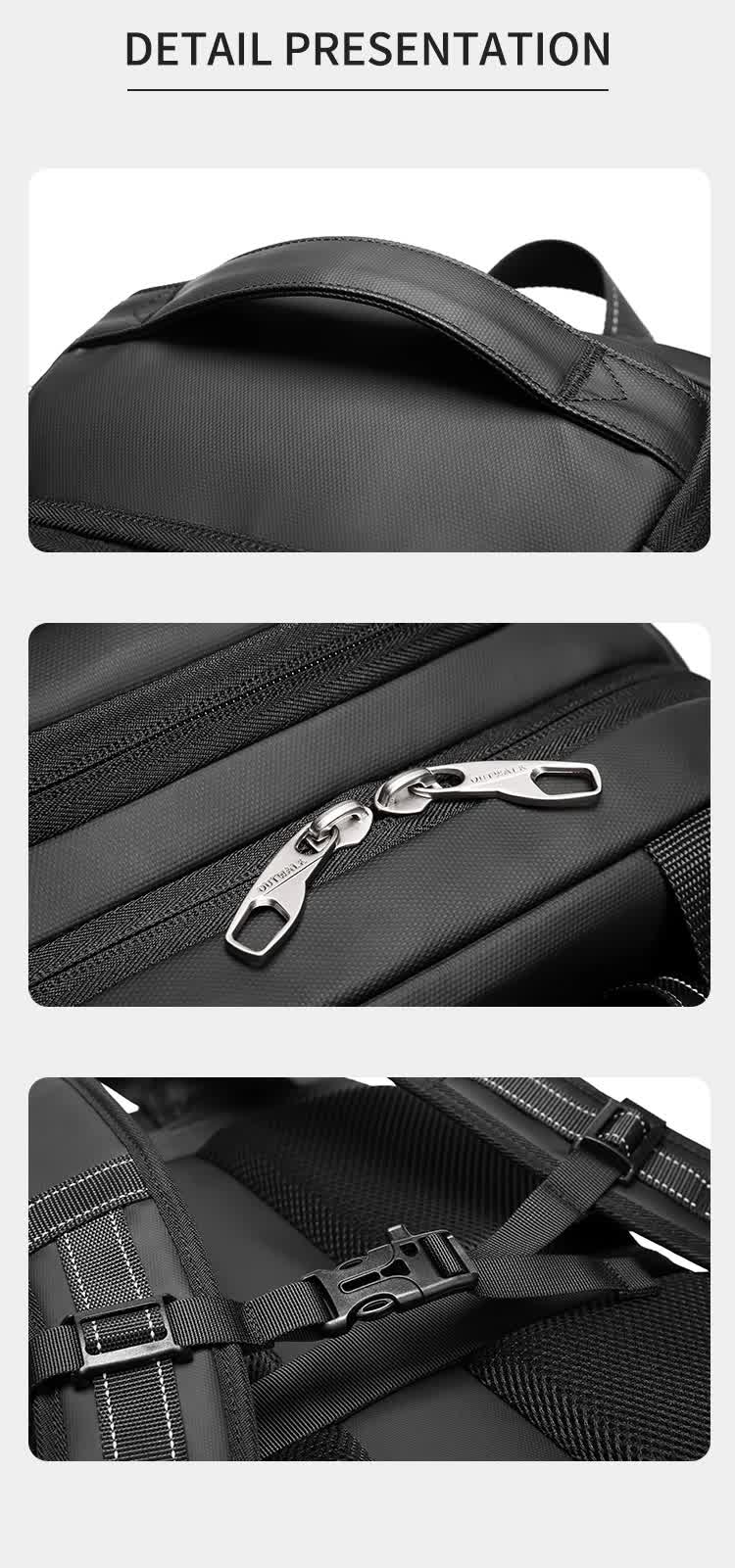Professional Large Capacity Camera Backpack - Waterproof Anti-Theft DSLR Mirrorless Bag with 17-Inch Laptop Compartment and TSA Combination Lock for Travel and Business
