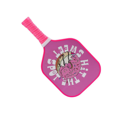 ã€RT-015ã€‘Fiberglass Pickleball Paddle Set of 2 with 4 Balls and Carry Bag - 185g Single Paddle Weight - Beginner Friendly Starter Kit with Non-Slip Cushion Grip for Adults Kids and Outdoor Family Fun