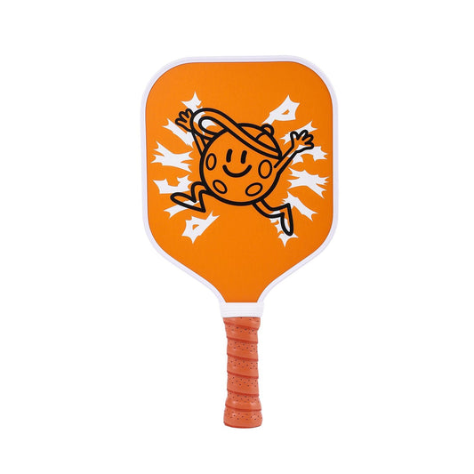ã€RT-010ã€‘Fiberglass Pickleball Paddle Set of 2 with 4 Balls and Carry Bag - 185g Single Paddle Weight - Beginner Friendly Starter Kit with Non-Slip Cushion Grip for Adults Kids and Outdoor Family Fun