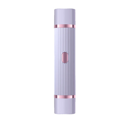 Purple Women's Double-Headed Electric Shaver - Painless Hair Remover & Trimmer