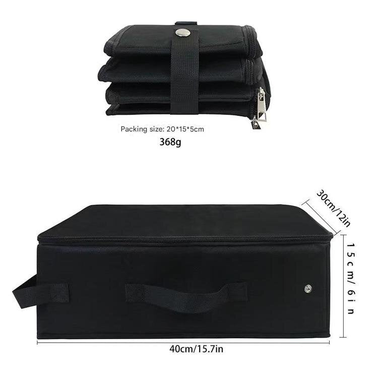 Camouflage Portable Foldable Cat Litter Box - Waterproof Travel Litter Pan for Cats