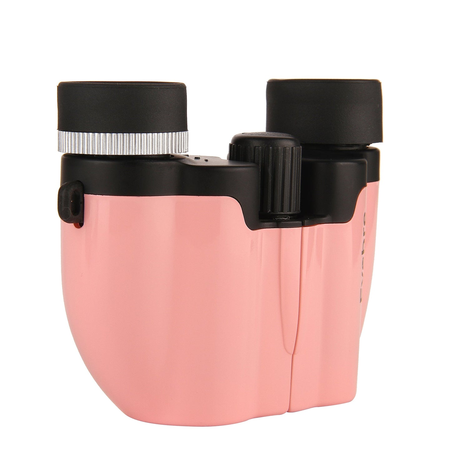 Pink 10x22 Compact Binoculars for Adults - High Definition Lightweight Telescope for Hiking, Travel, and Concerts
