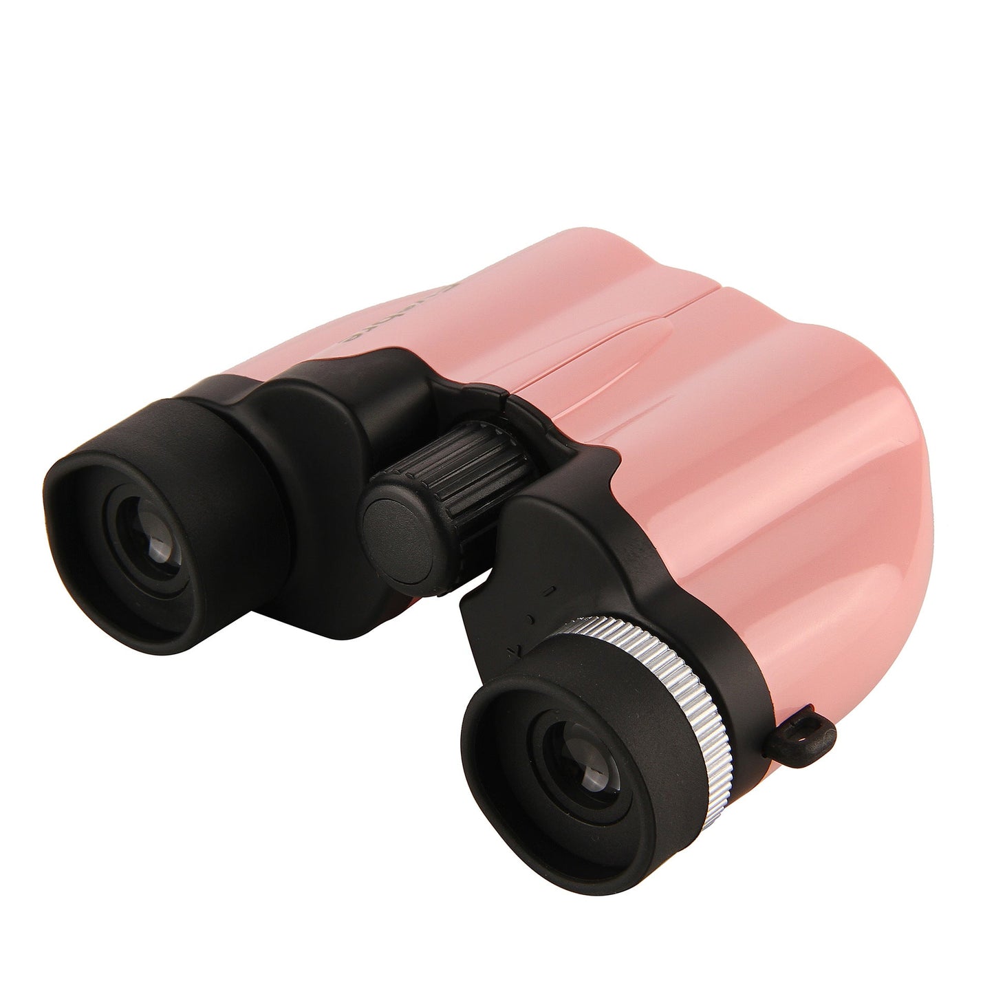 Pink 10x22 Compact Binoculars for Adults - High Definition Lightweight Telescope for Hiking, Travel, and Concerts