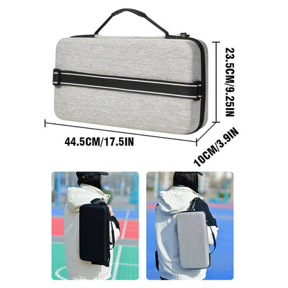 Set 4 White And Green T700 Carbon Fiber Pickleball Paddle Set - 2 Paddles, 4 Balls, and Portable Carry Bag for Adults and Students