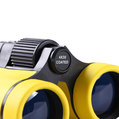Pink 2-Pack 4x30 Kids Binoculars Set - Lightweight & Durable for Young Explorers