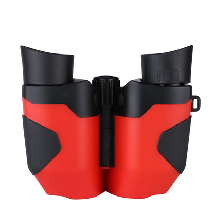 Pink (matte finish) 10x22 Kids Binoculars - Multi-Color Compact High-Definition Telescope for Outdoor Adventures & Concerts