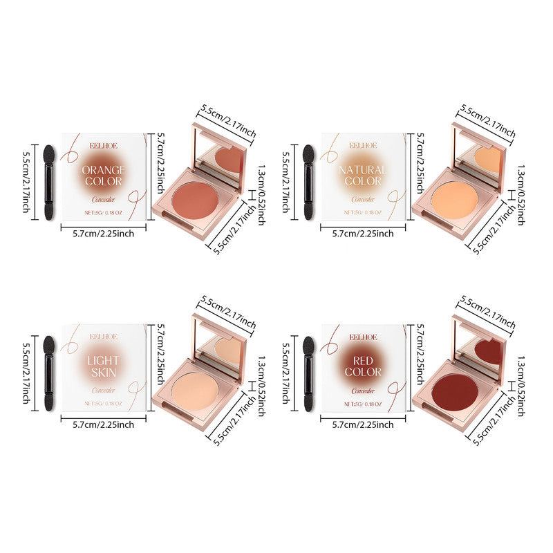 Professional Concealer with Long-Lasting Coverage(red)
