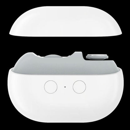 White Multi-Function Electric Nail File - Built-in Storage Space, LED Light, Quiet Operation