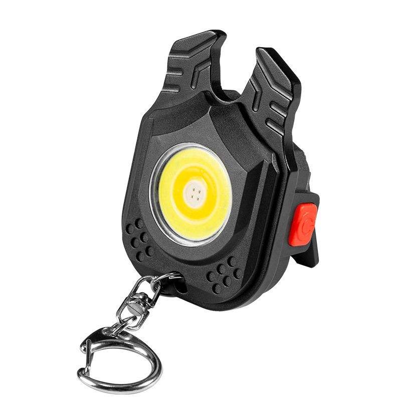 2 pcs Horn Mini flashlight for outdoor and self-defense use