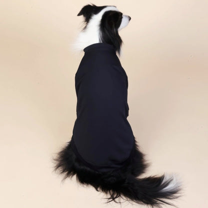 Black Classic Dog Sweatshirt with Hood & Drawstrings - For Large Dogs (Size : 4XL)