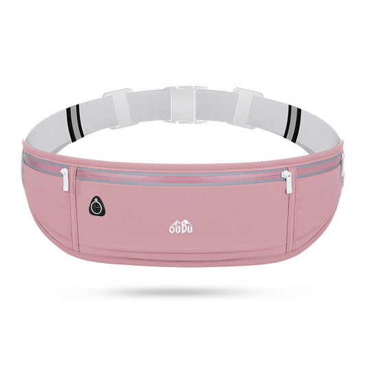 Red bean paste Adjustable Running Belt - Fits Large Phones, Reflective, Earphone Port