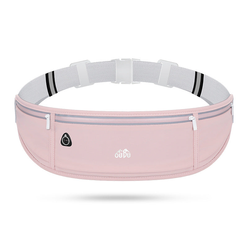 Lotus root powder Adjustable Running Belt - Fits Large Phones, Reflective, Earphone Port