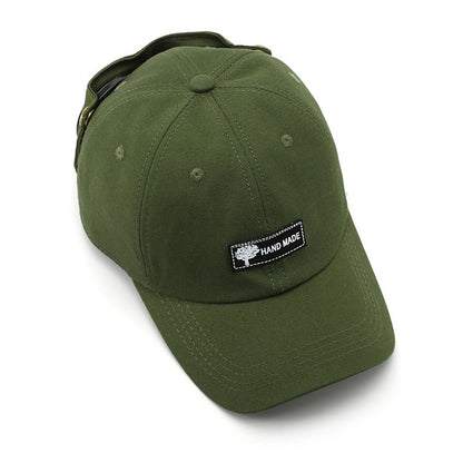 Yellow Stylish Aviator Goggle Baseball Cap - Unisex Outdoor Cotton Sun Hat