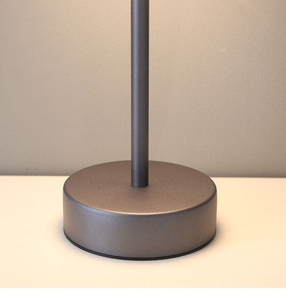 Yellow Modern Minimalist LED Table Lamp - Rechargeable Touch Control Desk Light