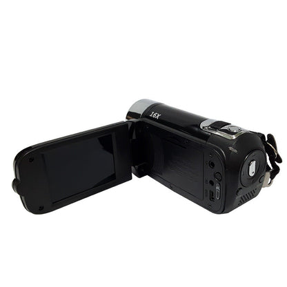 Pink Capture Life's Moments: HD 1080P Digital Camcorder - 16MP Photos, 16X Digital Zoom, 2.7 LCD Screen"