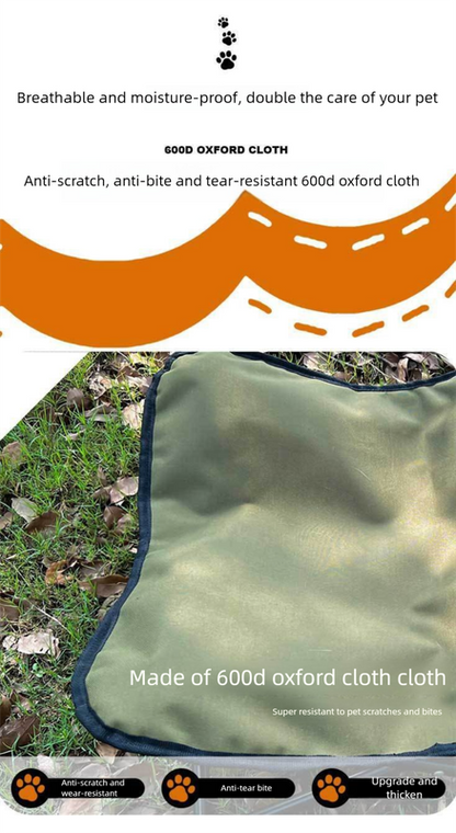 Bright Green Elevated Comfort Pet Bed - Portable & Foldable Dog Cat Cot - Durable 600D Oxford Fabric, Washable Cover, All Seasons