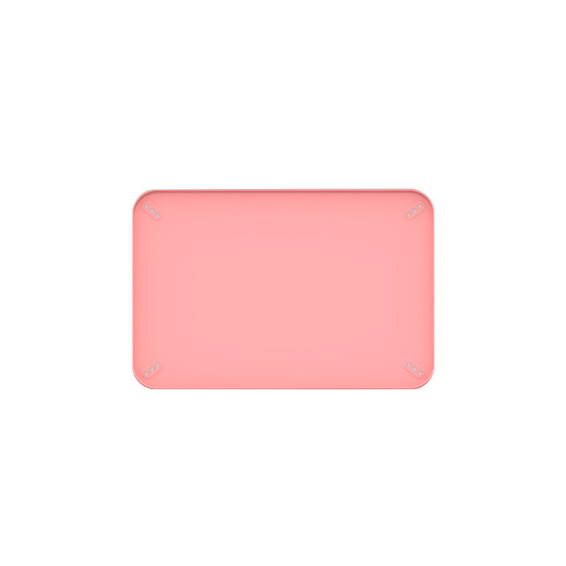 Pink Reusable Silicone Pet Pee Pad Holder - Non-Slip Training Tray with Spill-Proof Edges for Dogs & Puppies(62cm x 42cm)
