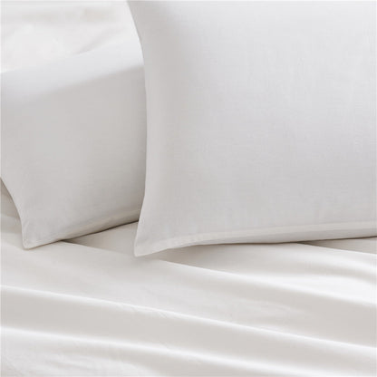 Purple Ultra Soft Brushed Waterproof Pillow Protectors (Set of 2) - 50x70cm, Stain & Spill Guard for Bed Pillows(Note: pillow core not included)