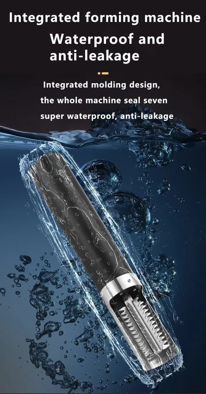 Green Cordless Electric Fish Scaler - Rechargeable 3000mAh Power, Stainless Steel Blade, Mess-Free Fish Cleaning Tool