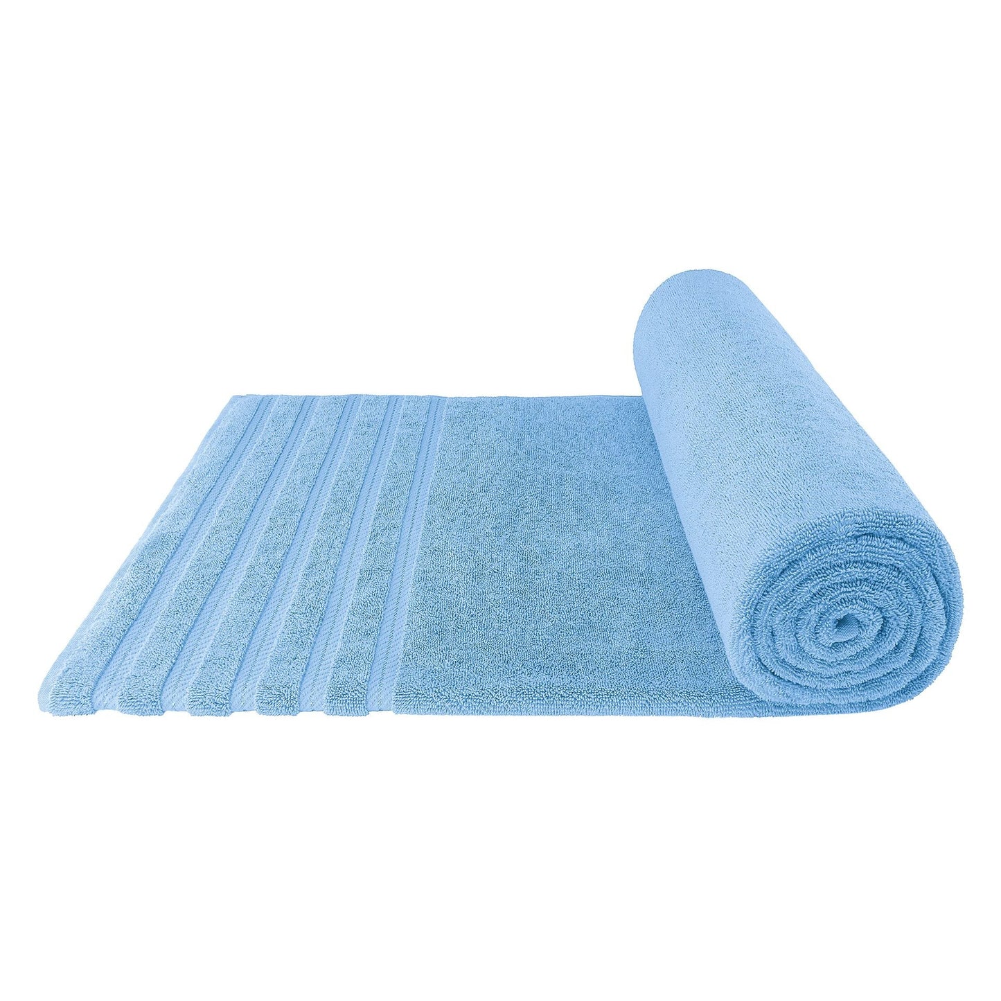 Khaki Luxury 6-Piece Combed Cotton Towel Bale Set - Ultra Soft & Absorbent Bath, Hand, Face Towels
