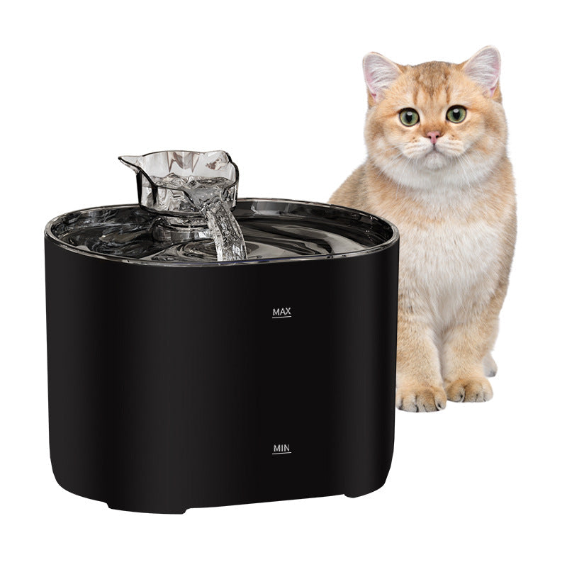 FT666  Introductory Version Automatic Pet Drinking Fountain for Cats & Dogs - Filtered Flowing Water