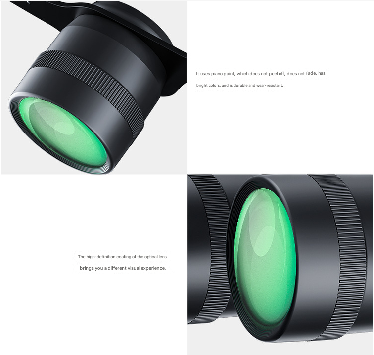 10x Individual Binoculars 10x HD Fishing Binocular Glasses - Polarized Zoom for Float Watching