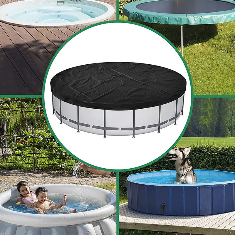 50 Gallons(52'Lx31'Wx12'H) Outdoor Gallon Cover Sun Shade for Patio, Pool, and Water Tanks