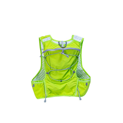 Green Hydration Backpack for Trail Running, Marathon, and Cycling