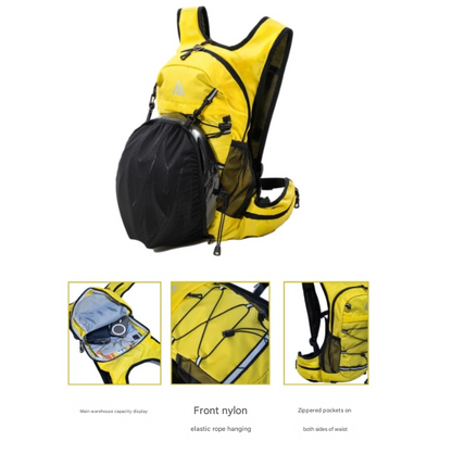 Pink Lightweight Hydration Backpack for Trail Running, Cycling, and Marathons