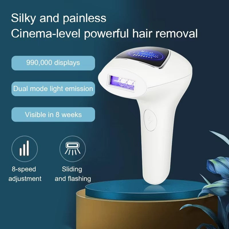 IPL Laser Hair Removal Device - 990,000 Flashes, 8 Intensity Levels, Dual Mode for Full Body(black)
