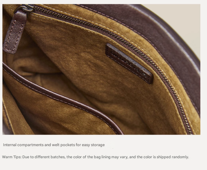 Light Brown Minimalist Vintage-Style PU Leather Shoulder Bag Casual Commuter Tote
