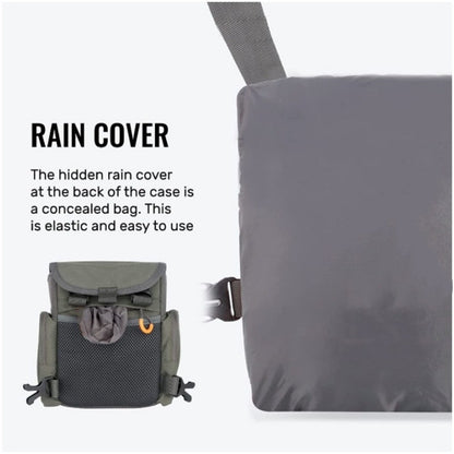 Military green Hot-selling outdoor binoculars backpack - adjustable camouflage chest bag for hunting