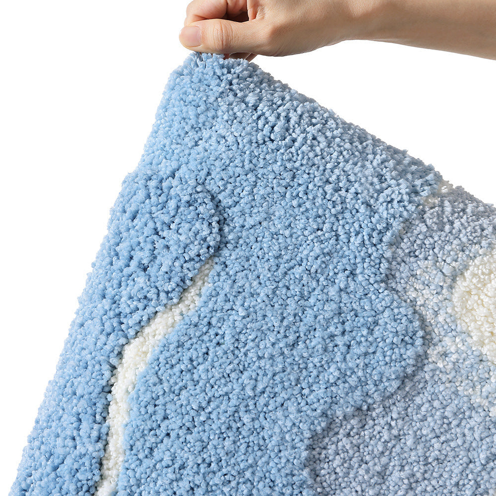 Premium Bath Mat with 8X Water Absorption & Non-Slip Base(forest)