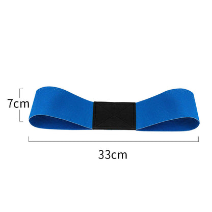 Black Golf Swing Trainer Arm Band - Simple Posture Corrector for Improved Alignment & Connection