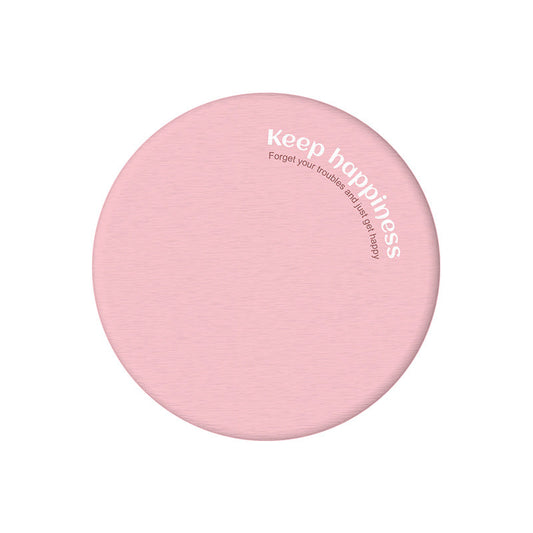 2 Pcs Pink Quick-Dry Natural Diatom Mud Coaster - Absorbent Bathroom Sink Mat for Kitchen and Washroom Use