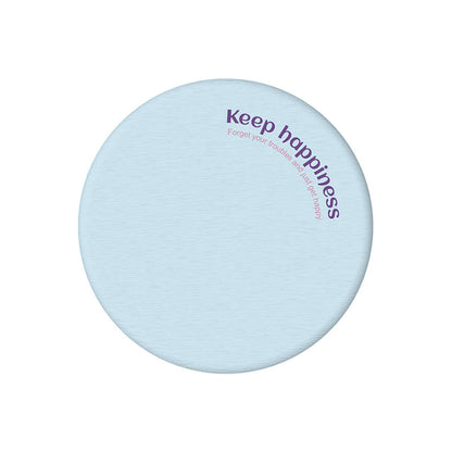 2 Pcs Blue Quick-Dry Natural Diatom Mud Coaster - Absorbent Bathroom Sink Mat for Kitchen and Washroom Use