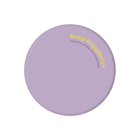 2 Pcs Purple Quick-Dry Natural Diatom Mud Coaster - Absorbent Bathroom Sink Mat for Kitchen and Washroom Use