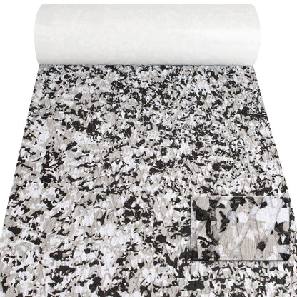 Snow Camouflage EVA Boat Deck Mat - Non-Slip, Waterproof Flooring for Yacht, Boat, and Outdoor Use(2400x300x5mm)