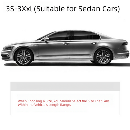 Silver 3M Universal Car Cover â€“ 170T Taffeta Fabric, All-Weather Protection for Cars(4400Ã—1750Ã—1500MM)