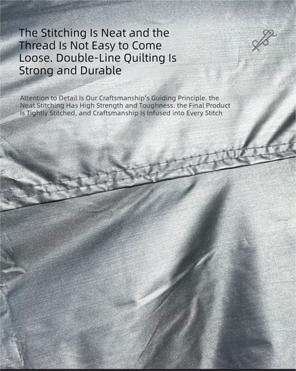 Silver YM Off-Road Vehicle Cover â€“ 170T taffeta fabric, all-weather vehicle protection(4500Ã—1800Ã—1680MM)