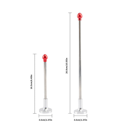 Red Adjustable Magnetic Golf Club Face Alignment and Swing Trainer