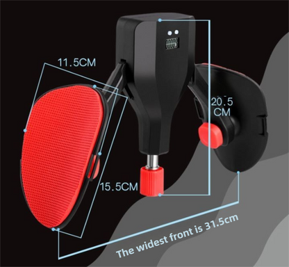 Grey 35KG High-Resistance Kegel Trainer With Smart Counter & Leg Straps - Muscle & Thigh Slimming Equipment with Jump Rope & 2 Handles Attachment