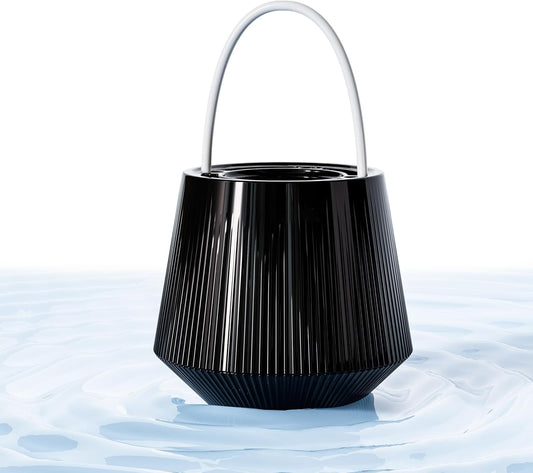Black Hanging Bathtub Water Purifier with 8-15 Stage Ceramic Filter Core - Removes Chlorine, Scale & Heavy Metals, Easy Installation