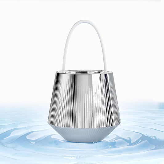 Sliver Hanging Bathtub Water Purifier with 8-15 Stage Ceramic Filter Core - Removes Chlorine, Scale & Heavy Metals, Easy Installation